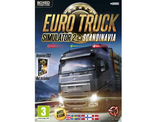 Euro Truck Simulator 2 - Škandinávia (Nordic Boxed verzia) - WEN4816 - PC