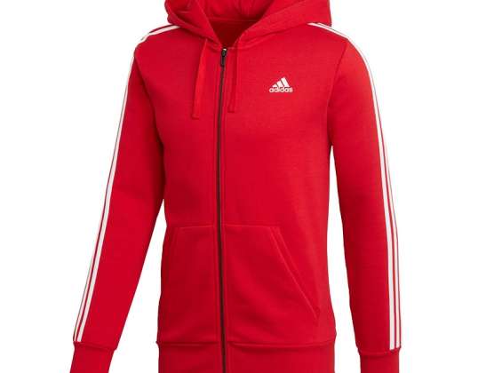 adidas Essentials 3 Stripes FZ mikina 357