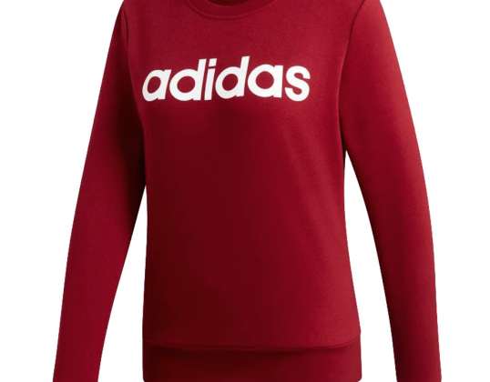 Dámska mikina adidas W Essentials Lineárny pot červená EI0677 EI0677