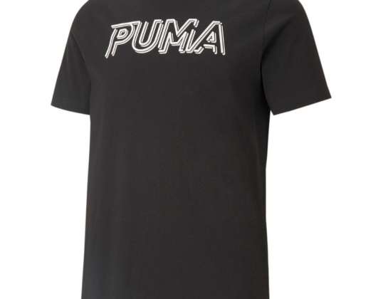 Puma Modern Sports Logo Tričko čierne 585818 56 585818 56