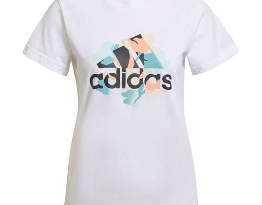 adidas Floral Graphic Tee T-shirt white GT8807 GT8807