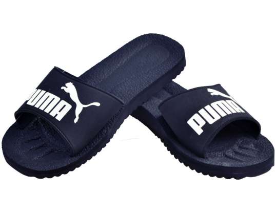 Puma Purecat Slippers bleu marine blanc 360262 02 360262 02