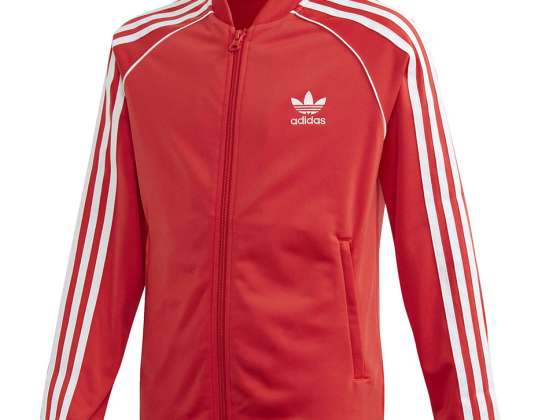 Laste dressipluus adidas Superstar Top punane FM5662