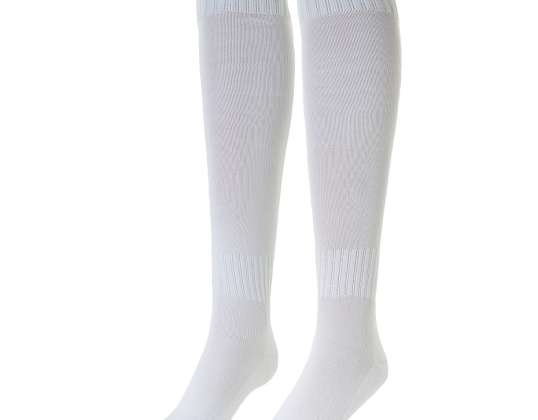 Football gaiters Iskierka Junior 38-41 white G0891