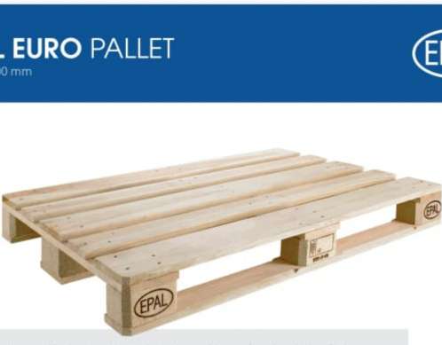 Transporto padėklai 120x80 - Euro padėklai Epal