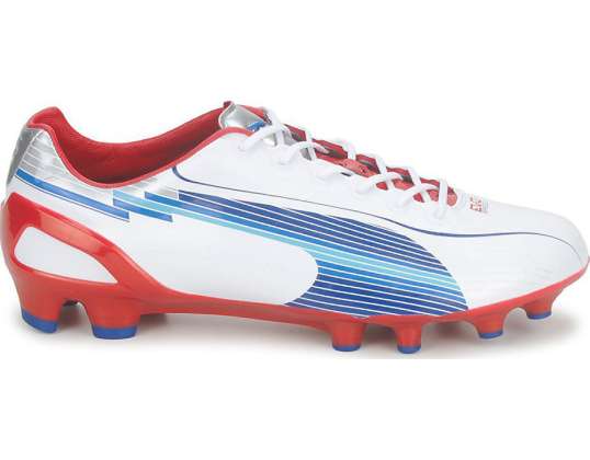 Puma Evo Speed 1 FG football boots white-red-blue 102527 01 102527 01