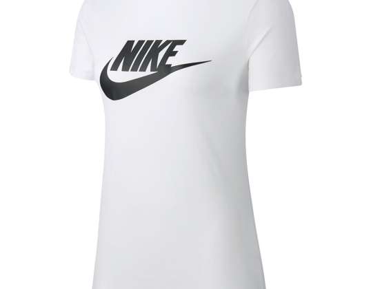 Nike Tee Essential Icon Future t-shirt til kvinder hvid BV6169 100 BV6169 100
