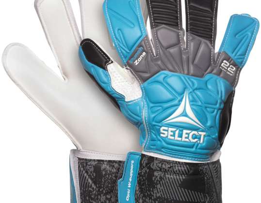 Keepershandschoenen Select 22 Flexi Grip Flat Cut 2019 blauw-grijs-wit R2396