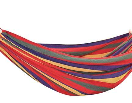 Single hammock 190x80cm with bar 40 cm