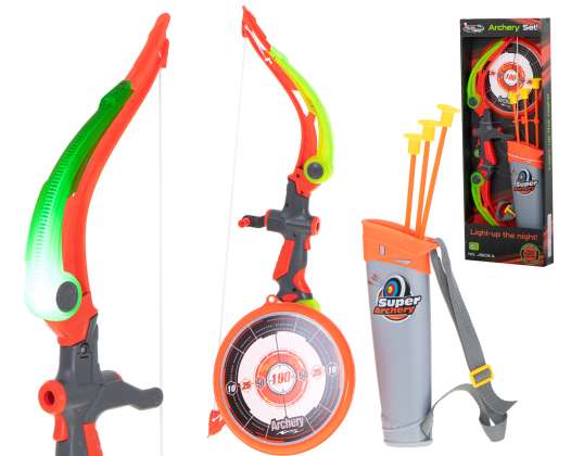 Children's bow darts and target shooting set XXL