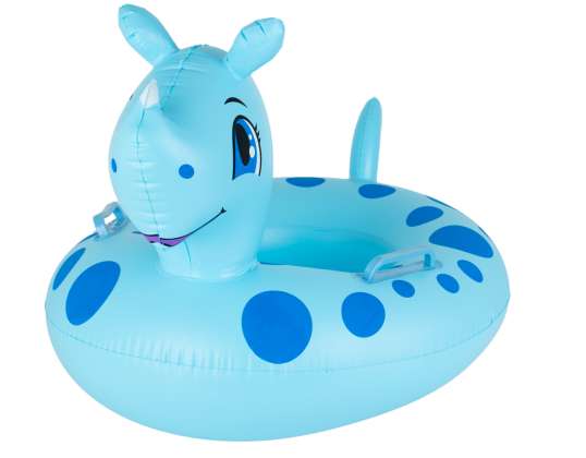Надувная лодка с детским плавательным кольцом и сиденьем носорога макс. 15 кг 1 3 года