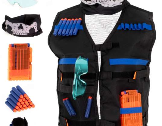 Tactical vest for NERF blaster accessories