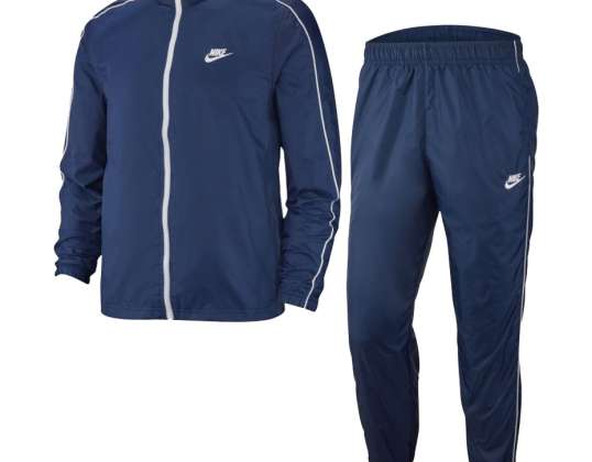 Men's tracksuit Nike Trk Suit Woven Basic navy blue BV3030 410 BV3030 410