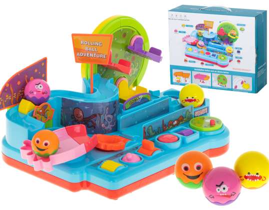 Obstacle course interactive ball wandering egg