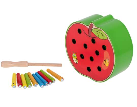 Catch the Bug Arcade Game for Kids Wooden Apple