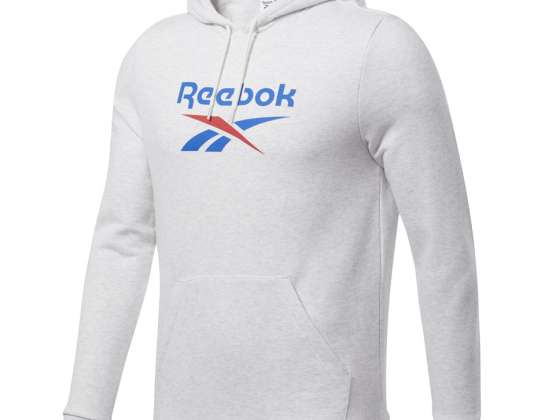 Sudadera de hombre Reebok Classic Vector Hoodie blanca FT7297 FT7297