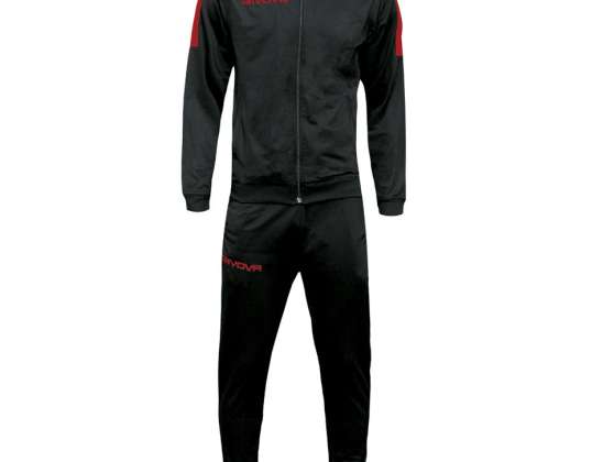 Tracksuit Givova Tuta Revolution black-red TR033 1012 TR033 1012