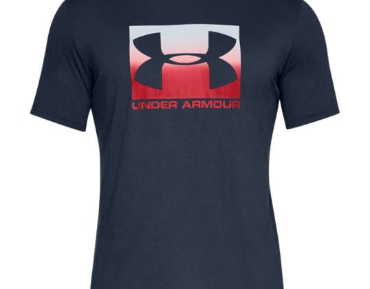 Under Armour Boxed Sportstyle Ss T-shirt marineblå 1329581 408 1329581 408