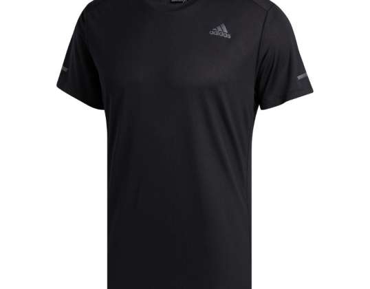 T-shirt adidas för män Run It Tee svart FL6972
