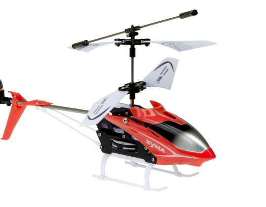 Remotely controlled RC helicopter SYMA S5 3CH red