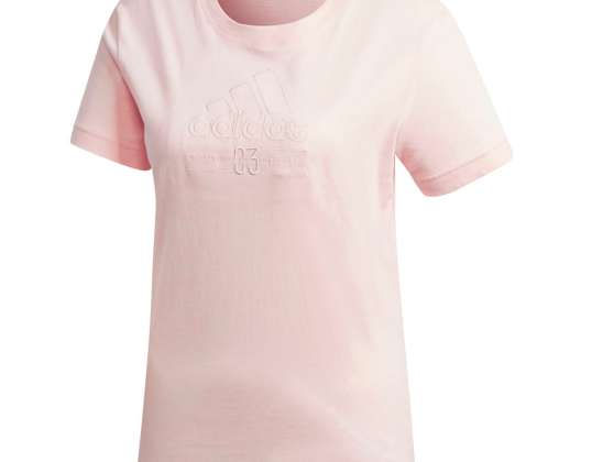 Adidas Brilliant Basics Tee Damen T-Shirt hellrosa GD3821 GD3821