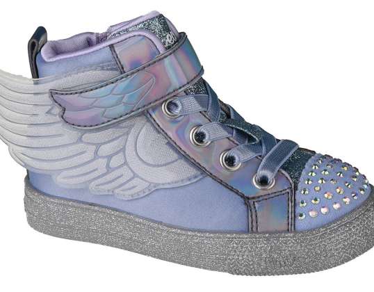 Skechers Shuffle Lite Lil Sparkle Vinger 20217N-PERI 20217N-PERI