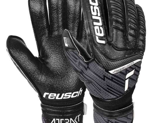 Guantes de portero Reusch Attrakt Resist Finger Support negro 5170610 7700 5170610 7700