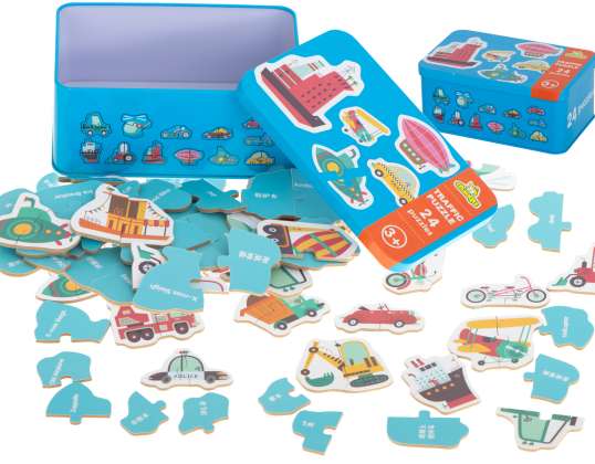 Vehicles Can Jigsaw Puzzle 24 Jigsaw Puzzles