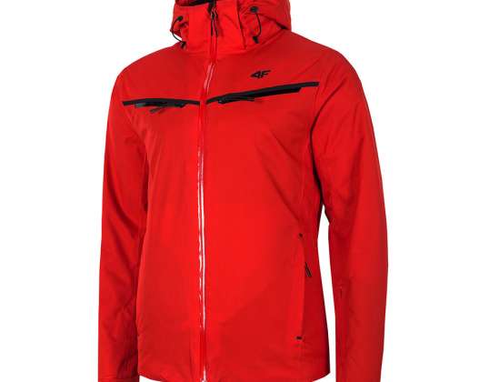 Chaqueta de esquí para hombre 4F rojo H4Z19 KUMN007 62S