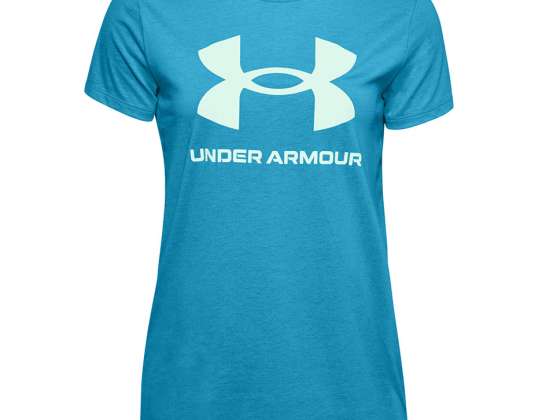 Under Armour Live Sportstyle Graphic Ssc t-shirt til kvinder blå 1356305 431 1356305 431