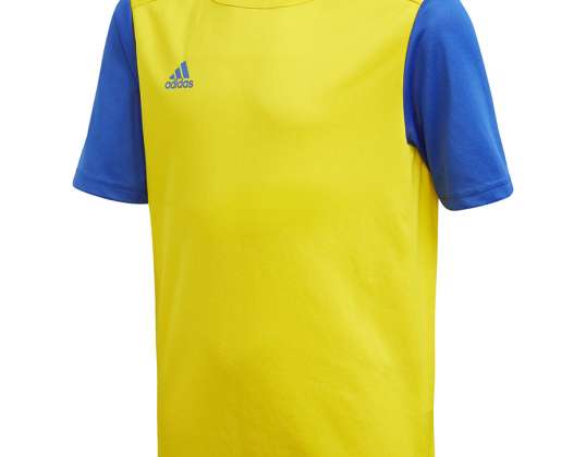 Kinder T-Shirt adidas Estro 19 Jersey JUNIOR gelb-blau FT6681 FT6681