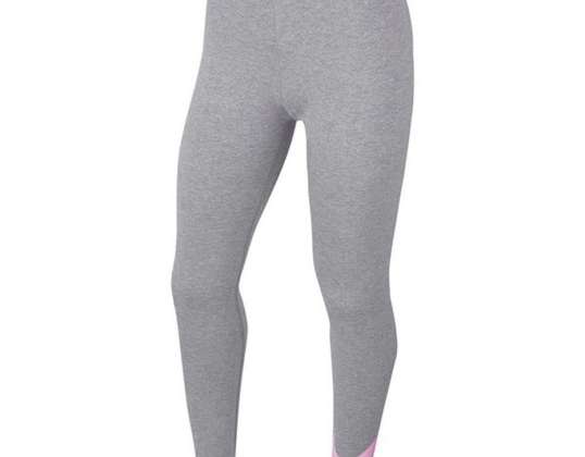 Dětské legíny Nike G NSW Favotites SWSH Tight šedé AR4076 094 AR4076 094