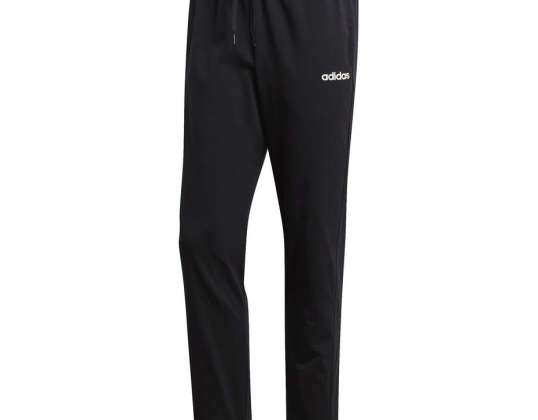 Pantaloni pentru bărbați adidas Essentials Plain Tapered Pant SJ negru DU0378 DU0378