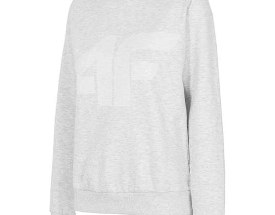 Women's sweatshirt 4F grey NOSH4 BLD001 10M NOSH4 BLD001 10M