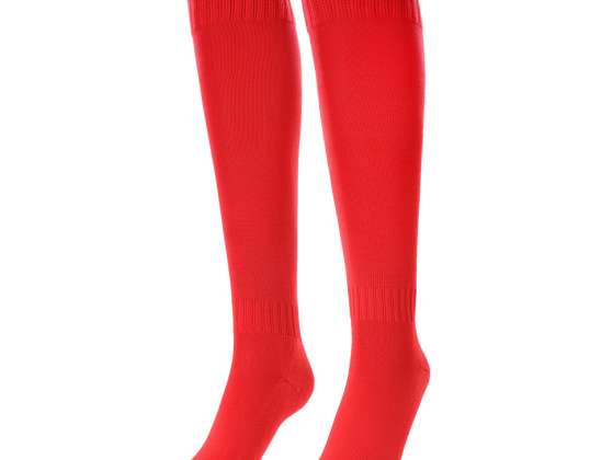 Gaiters de futebol Iskierka Júnior 38-41 vermelho G0890