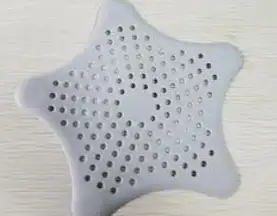 Silikónové filtračné sitko pre umývadlá Umývadlá sivé