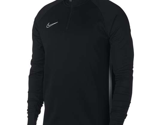 Men's Nike Dri-FIT Academia drill top tricou negru AJ9708 010 AJ9708 010