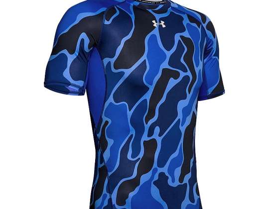 Under Armour HeatGear Print kr. sleeve 486