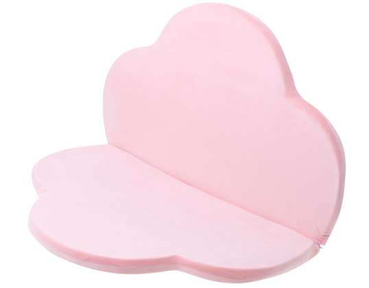 Children's foam mat for play seat pink folding cloud100cm