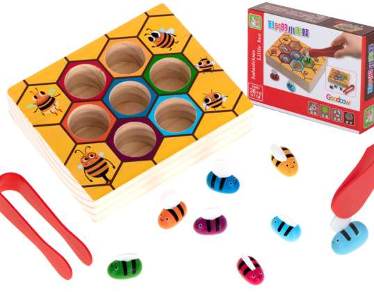 Montessori bi honungskaka pedagogiskt spel