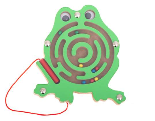 Magnetisches Labyrinth mit Froschkugeln