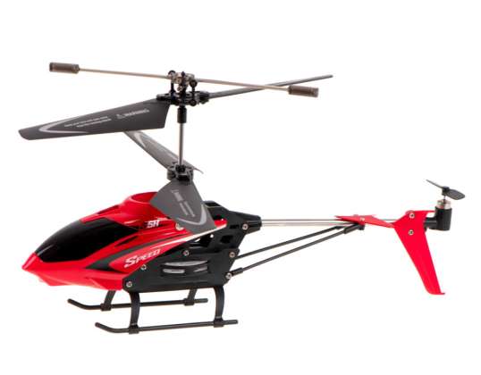 Helicóptero de control remoto para control remoto RC SYMA S5H 2.4GHz RTF Rojo