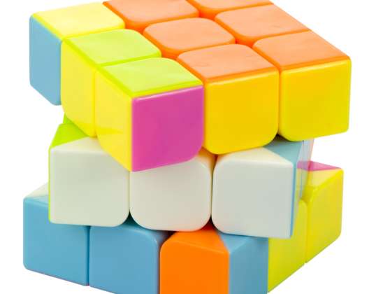 Logic Game Cube Puzzle 3x3 neon 5 65cm