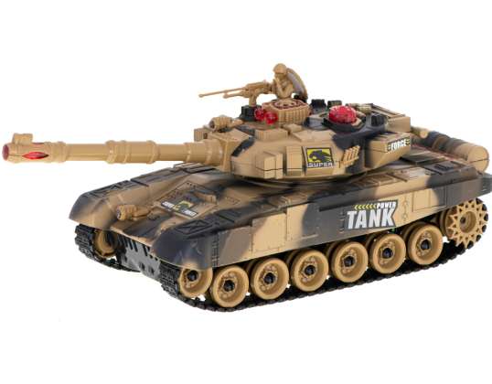 Ferngesteuerter Panzer RC Big War Tank 9995 groß 2,4 GHz Sand