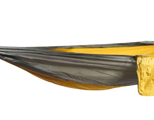 Double hammock 210x140cm camping honey-grey