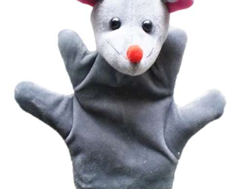 Puppet plush hand mascot puppet mouse