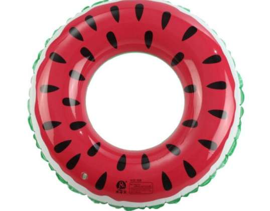 Oppustelig svømmering vandmelon 80cm max 60kg