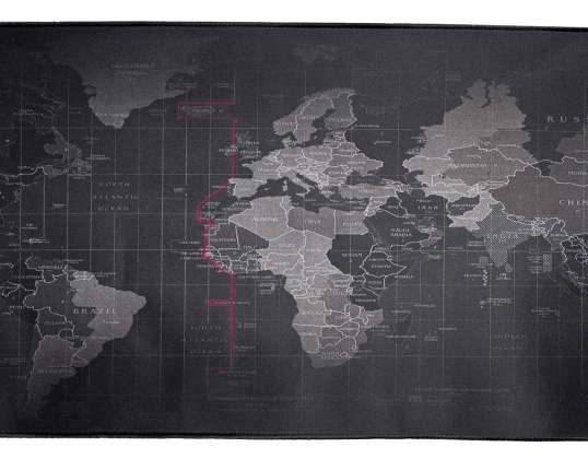 Masa pedi dünya haritası 30x80cm