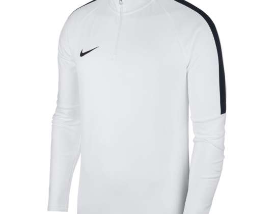 Men's Nike Dry Academy 18 Drill Top LS Tricou alb 893624 100 893624 100