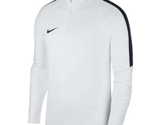 Men's Nike Dry Academy 18 Drill Top LS Sweatshirt white 893624 100 893624 100